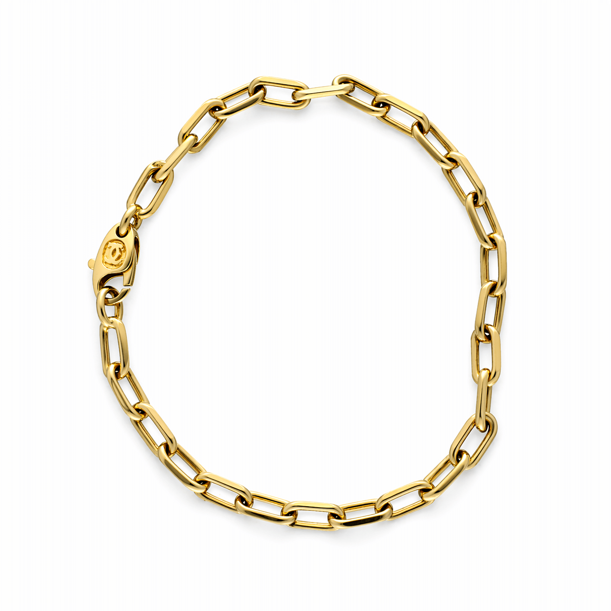 Cartier Spartacus Santos de Cartier Armband Gelbgold 750