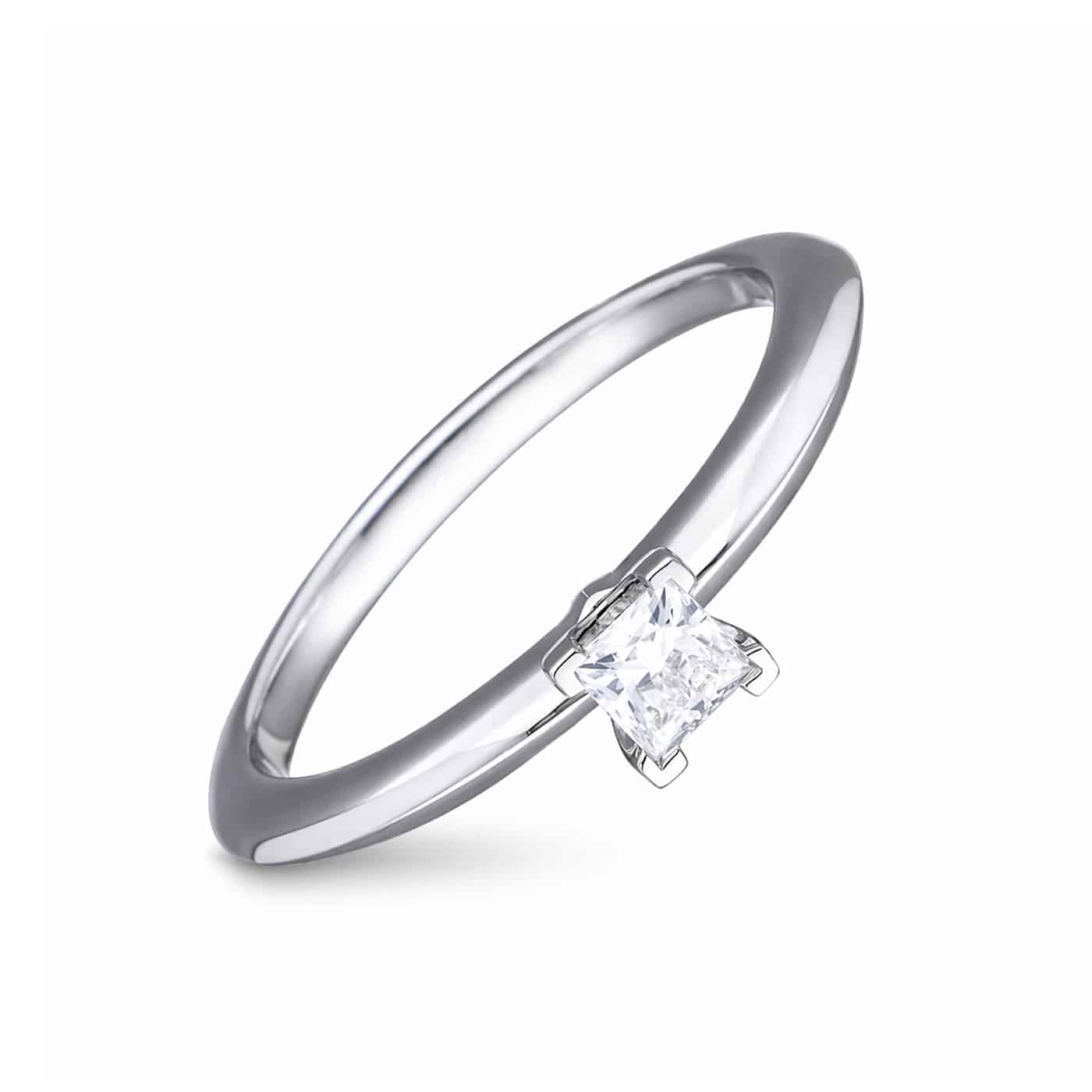 Tiffany & Co. Setting Diamant Ring Größe 51 Platin 950
