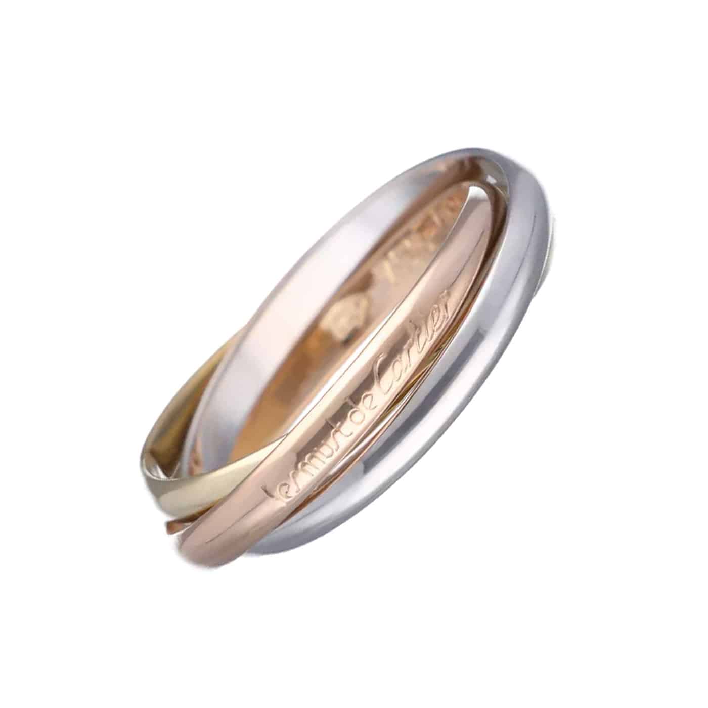 Cartier Trinity Kleines Modell Ring Größe 50