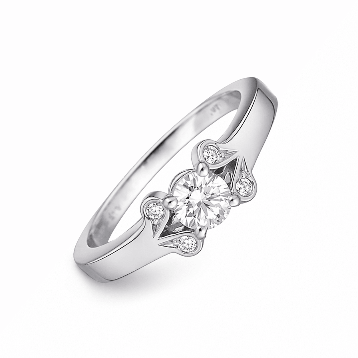 CARTIER BALLERINE Ring Größe 47 0,25 ct Platin 950