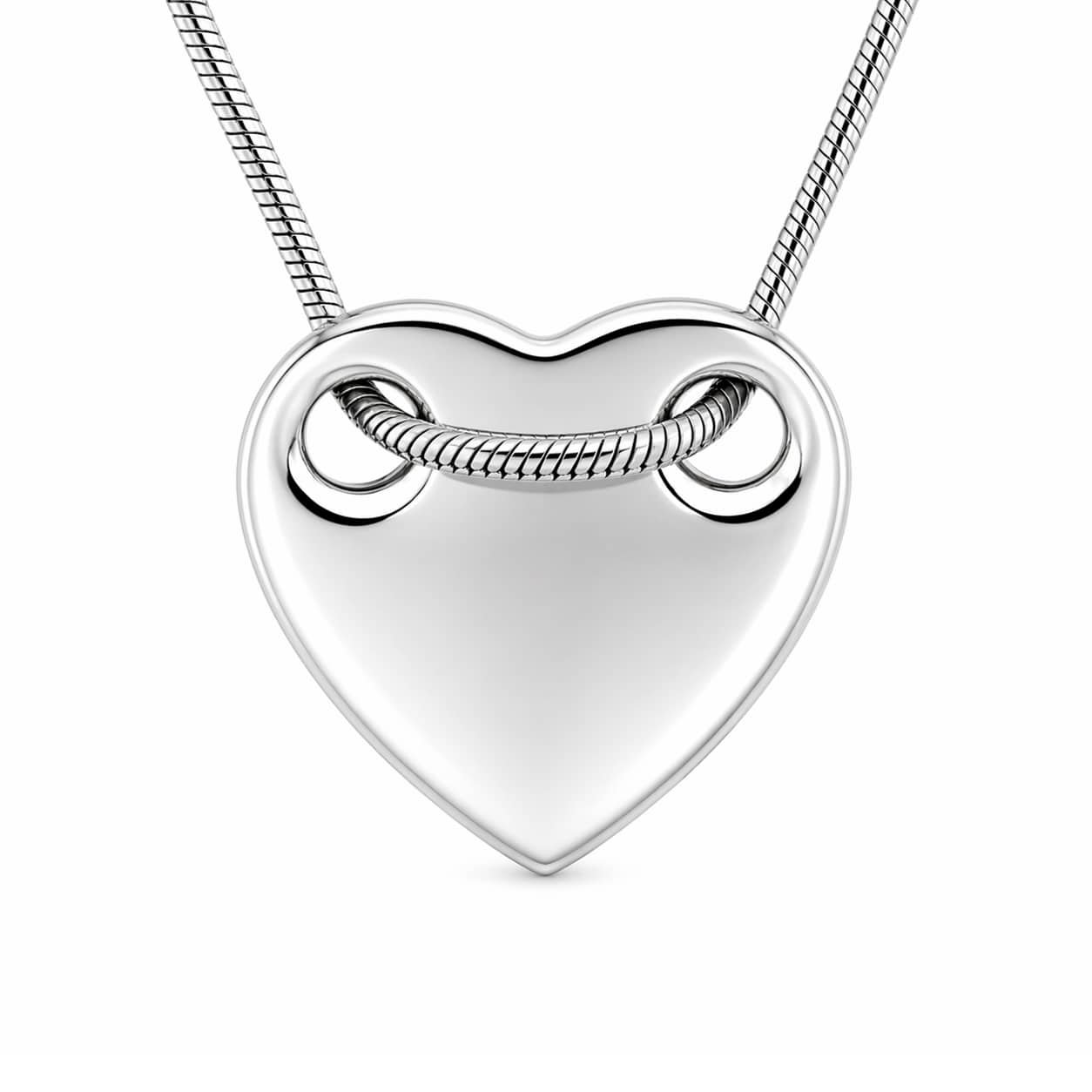 Tiffany & Co. Sliding Heart Halskette Silber 925