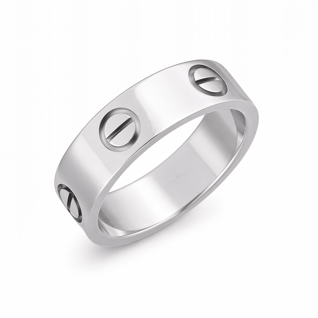 Cartier Love Ring Größe 53 Weißgold 750