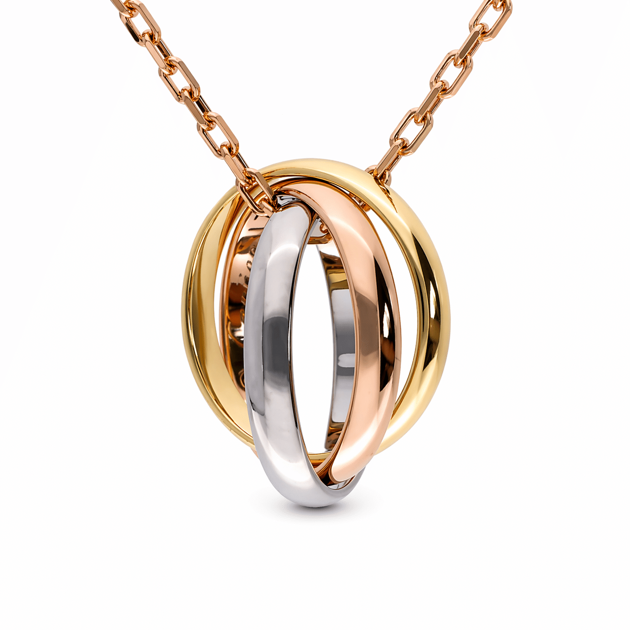 Cartier Trinity Halskette Gold 750