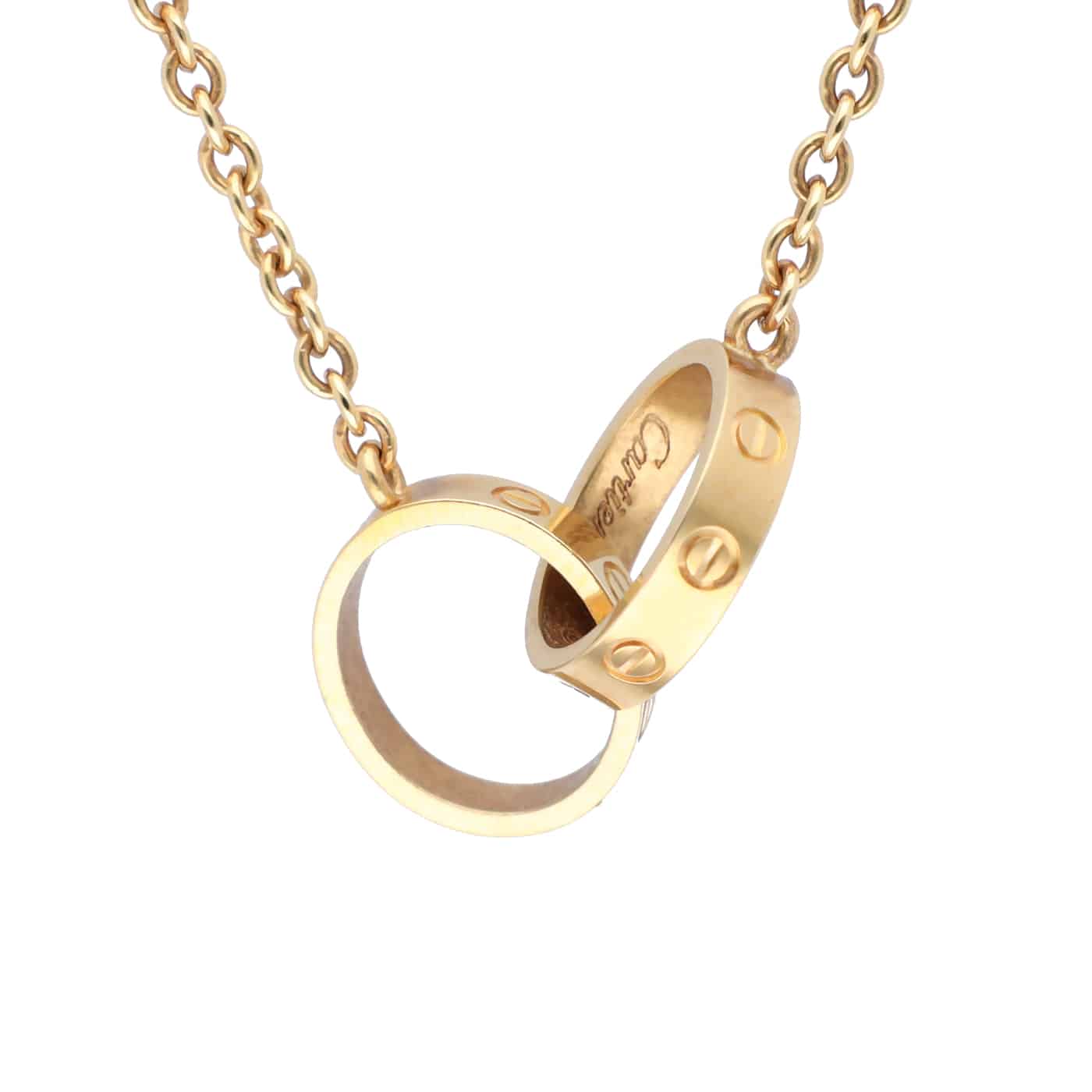 Cartier Love Halskette Gelbgold 750 – Ansicht 1