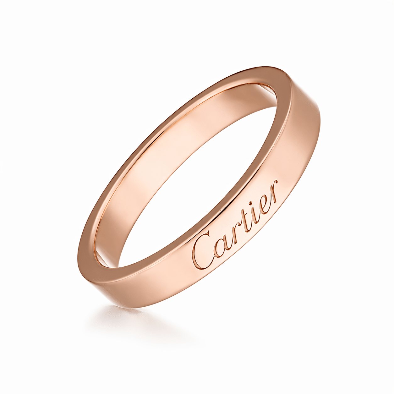 C de Cartier Ring Größe 52 Rosegold 750