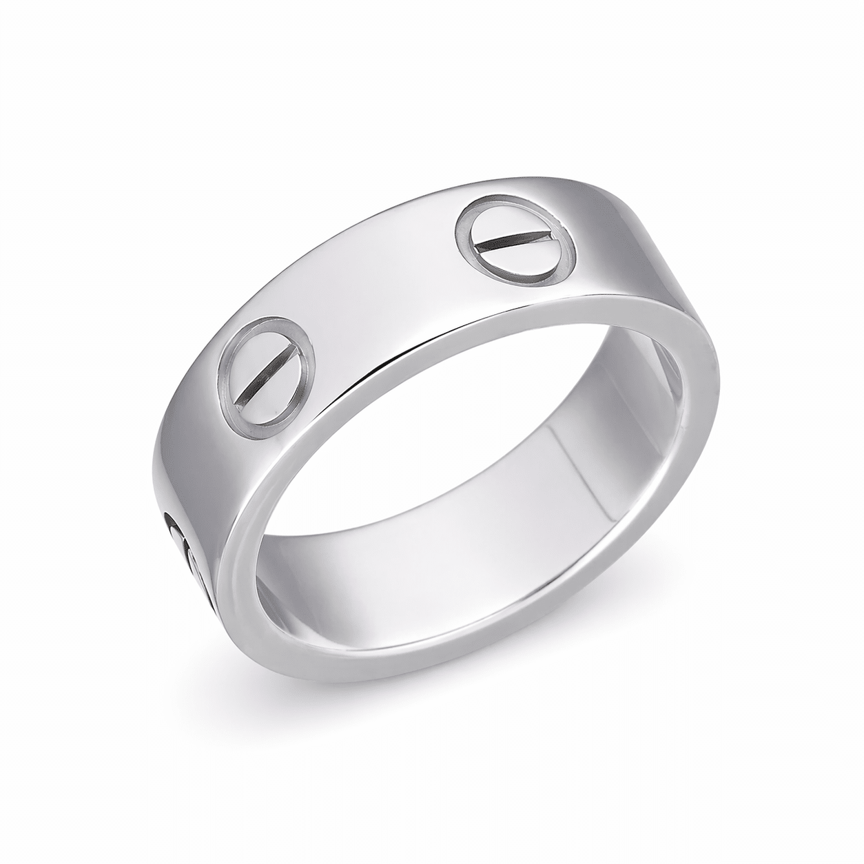 Cartier Love Ring Größe 51 Weißgold 750