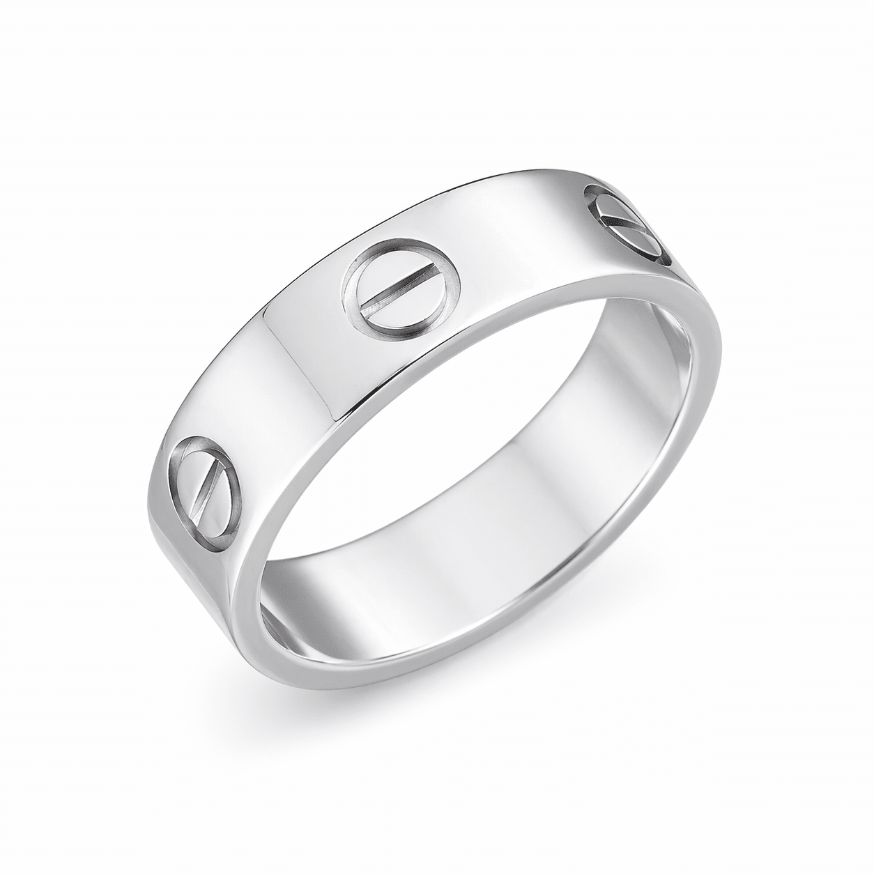 Cartier Love Ring Größe 54 Weißgold 750