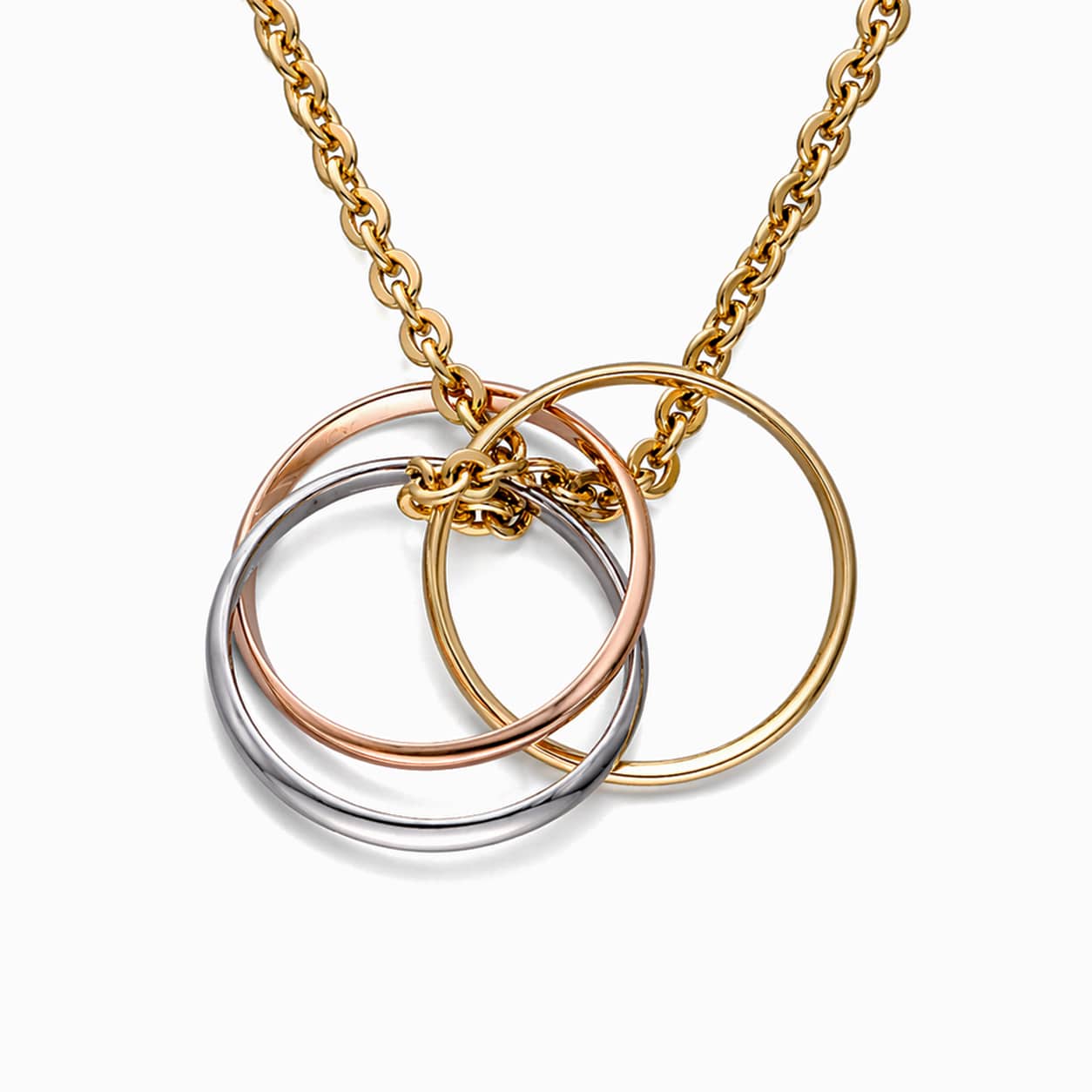 Cartier Trinity Halskette Gold 750