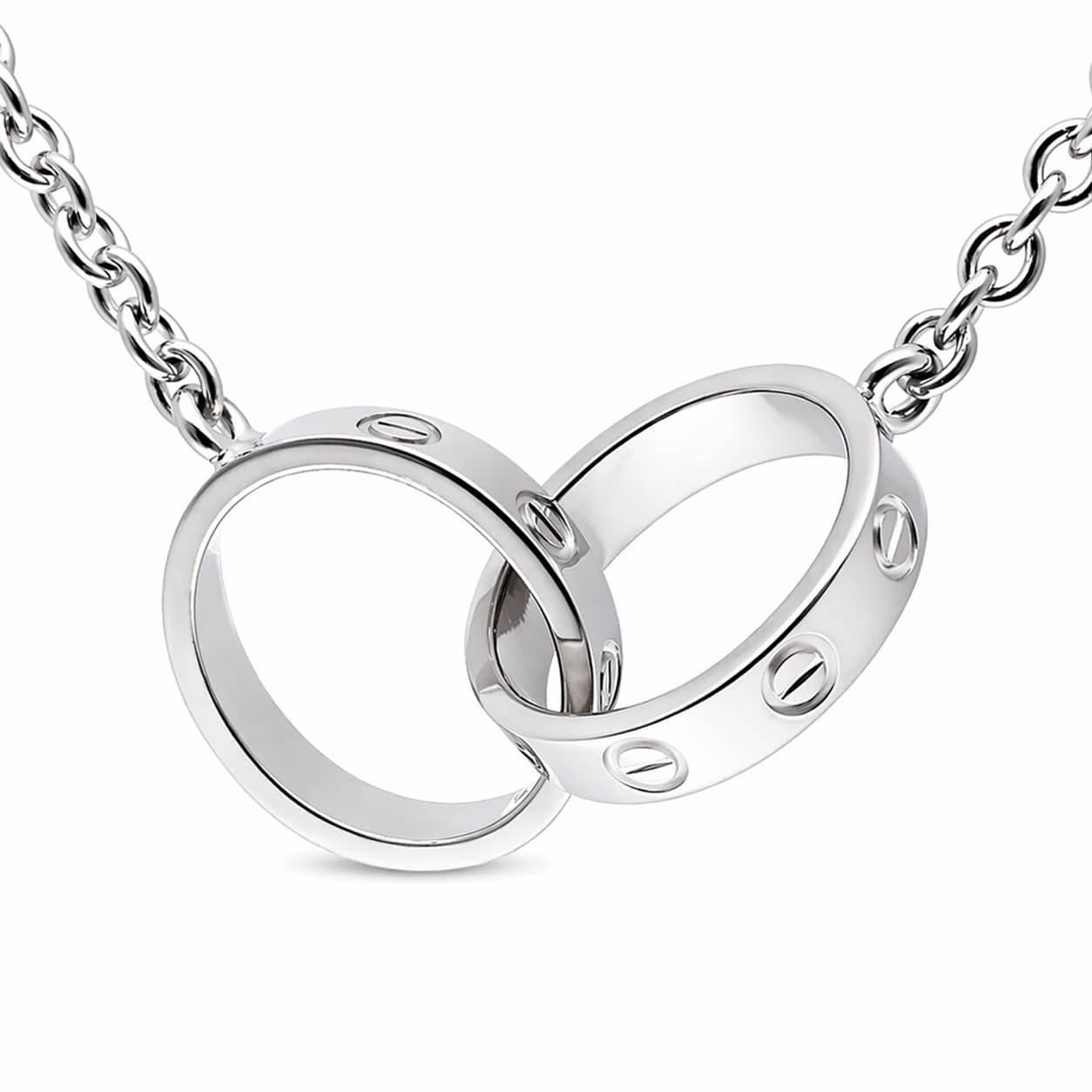 Cartier Love Halskette Weißgold 750