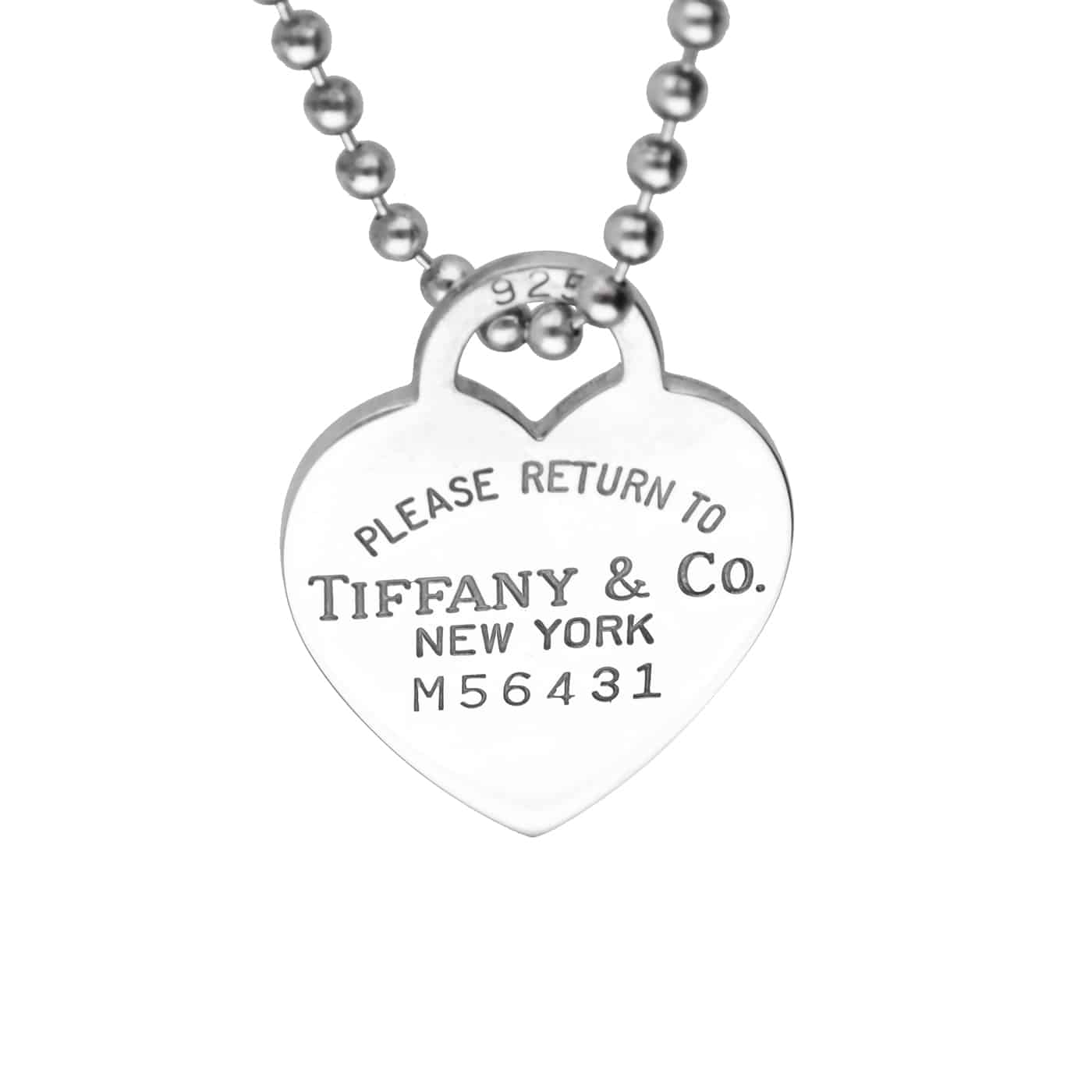 Tiffany & Co. Return to Tiffany XXL Halskette Herz Anhänger Silber 925