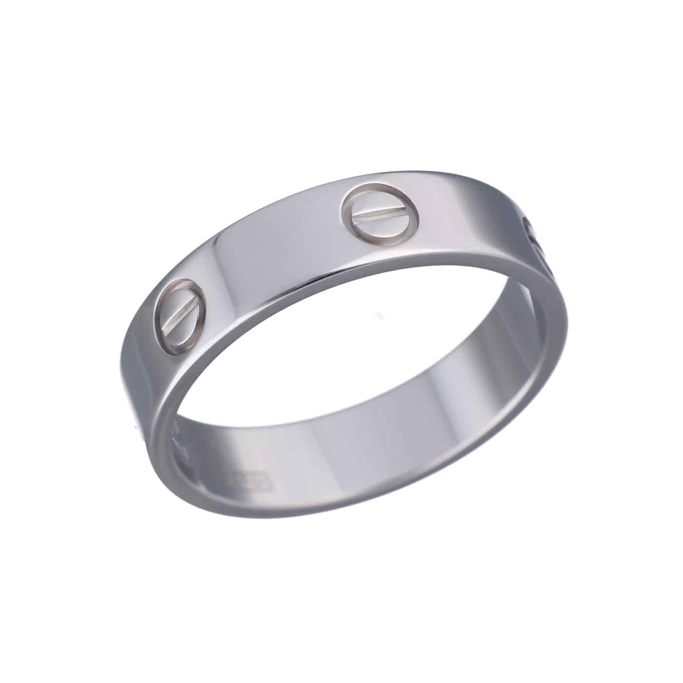 Cartier Love Ring Größe 65 Weißgold 750