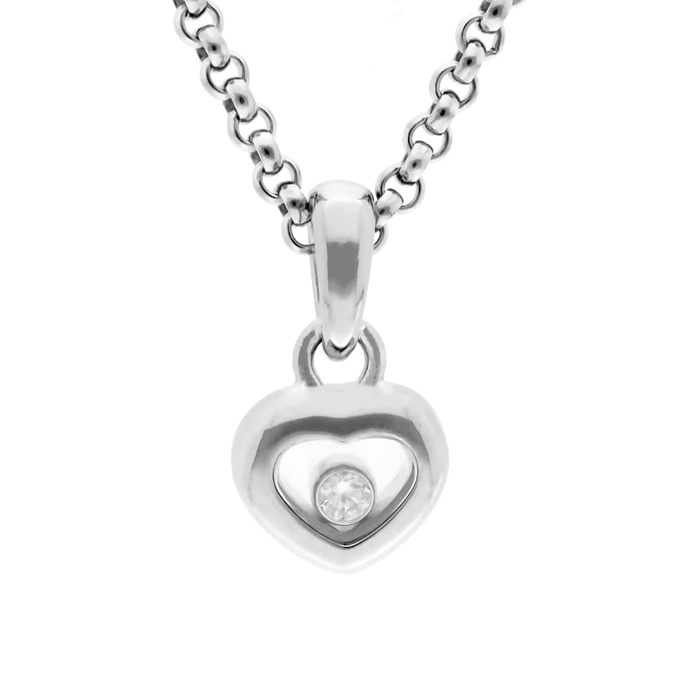 Chopard Happy Diamonds Halskette Weißgold 750 79/4854-20