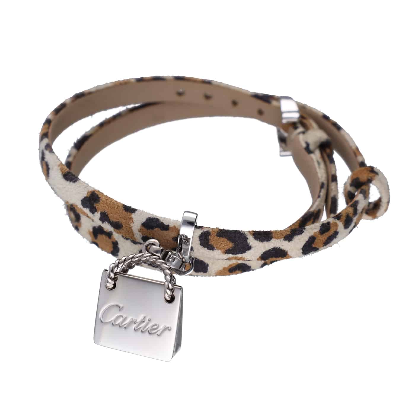 Cartier Leopard Armband Weißgold 750
