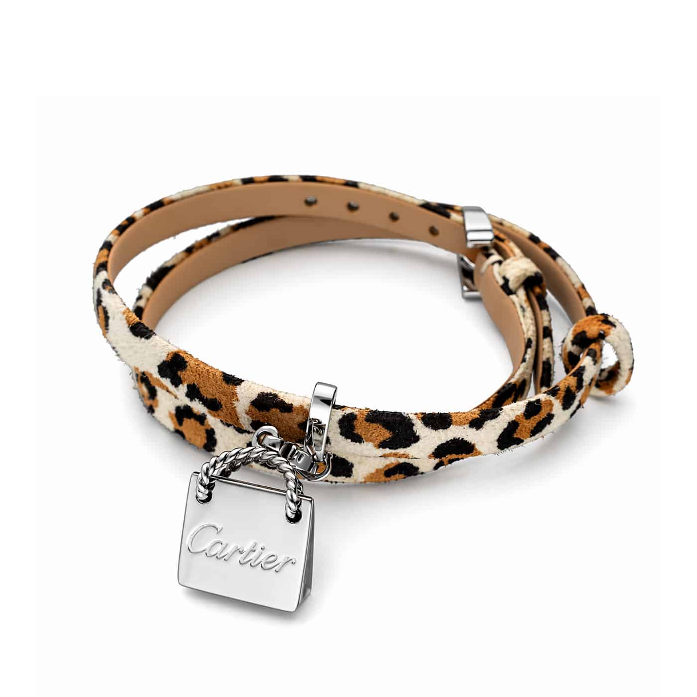 Cartier Leopard Armband Weißgold 750