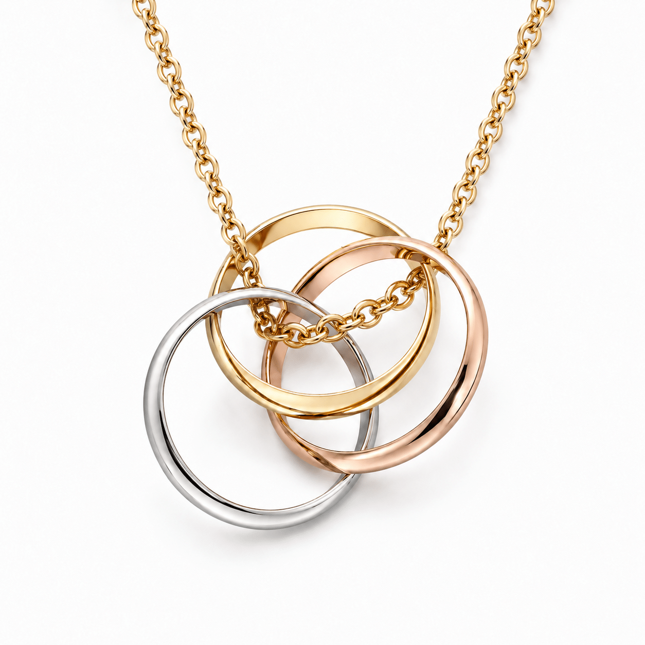 Cartier Trinity Halskette Gold 750