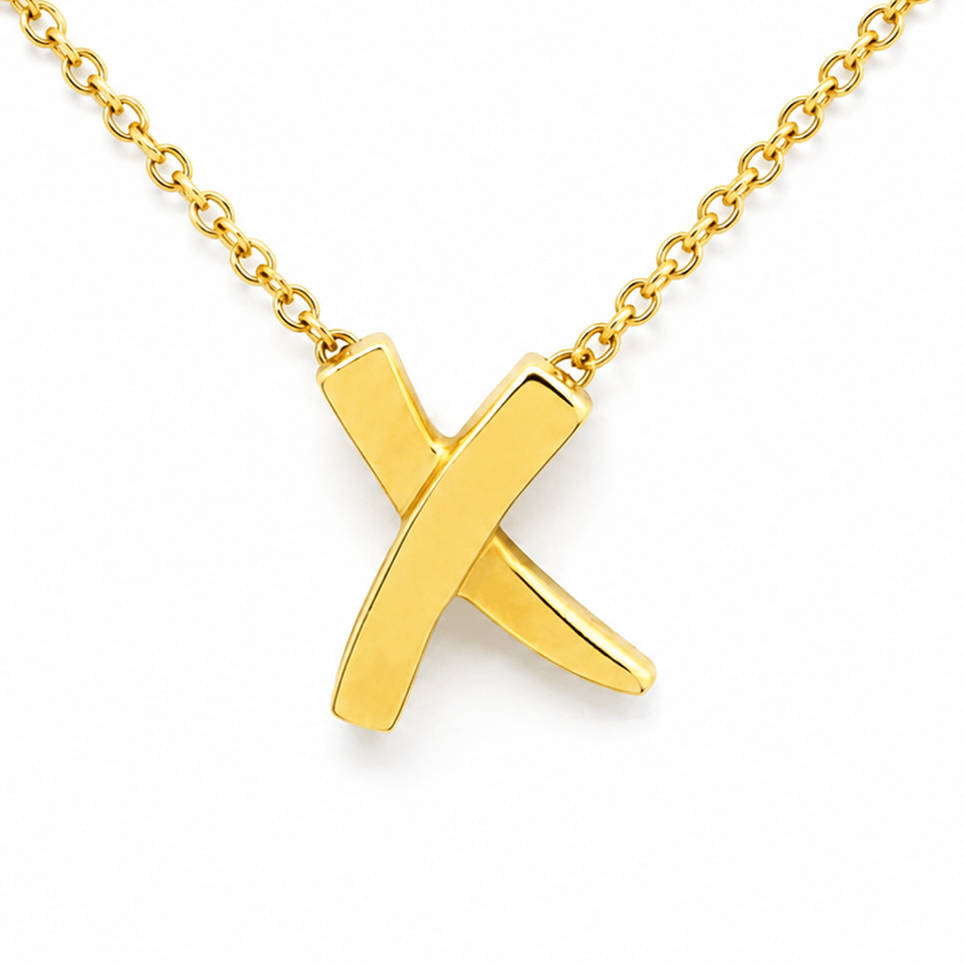 Tiffany & Co. Paloma's Graffiti Halskette Gelbgold 750