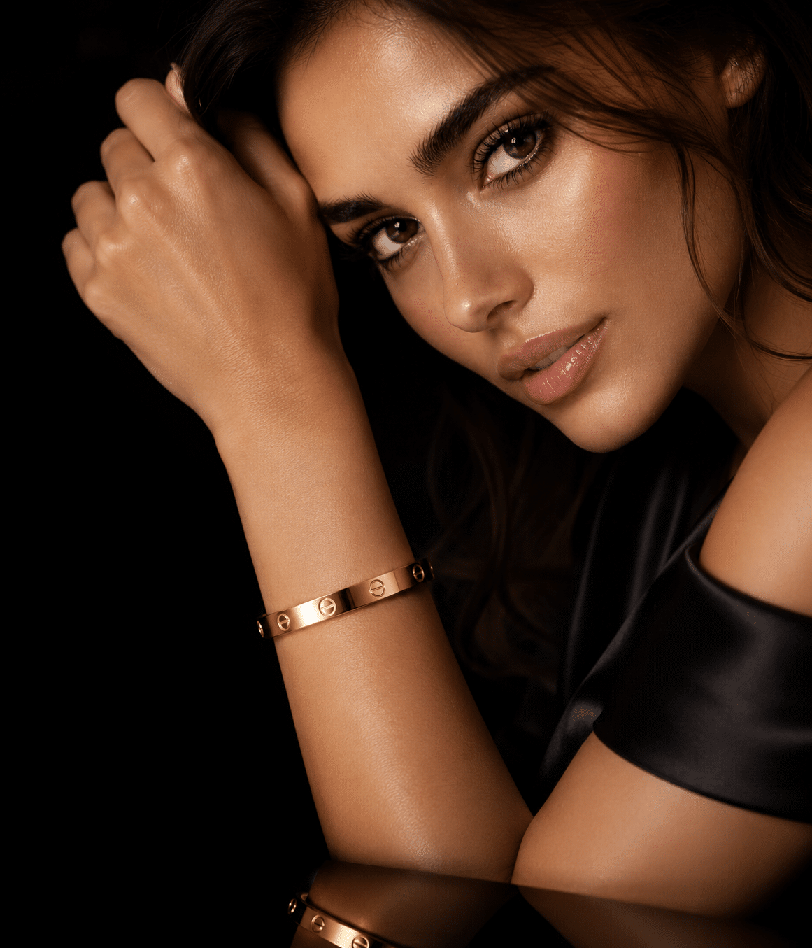 Cartier Love Armreif kaufen – Makroaufnahme am Handgelenk