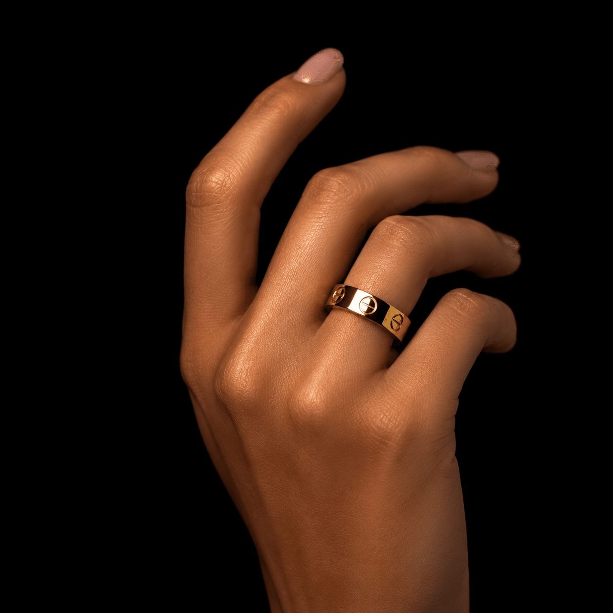 Cartier Love Ring gebraucht – Produktfoto freigestellt