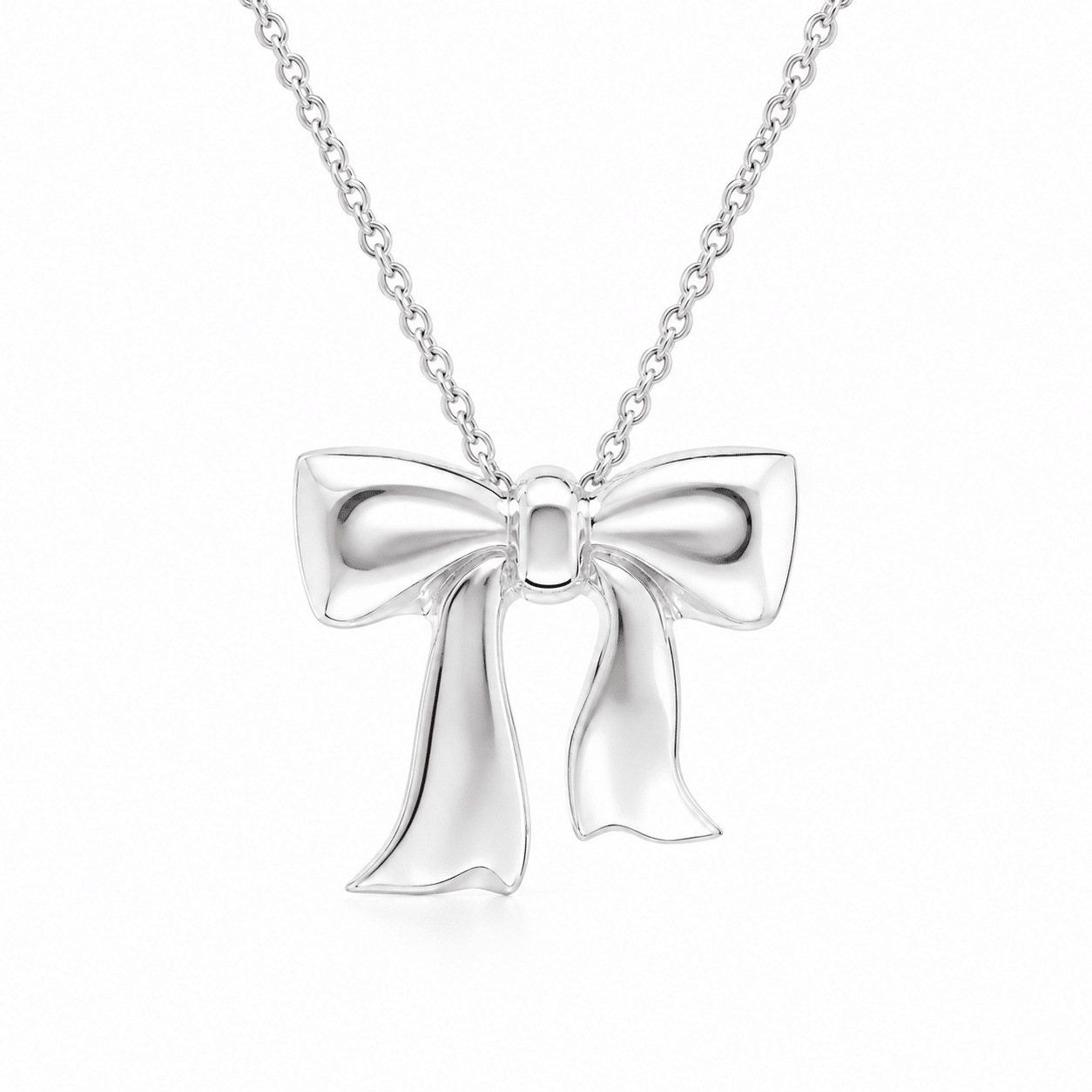 Tiffany & Co. Schleifen Halskette Silber 925
