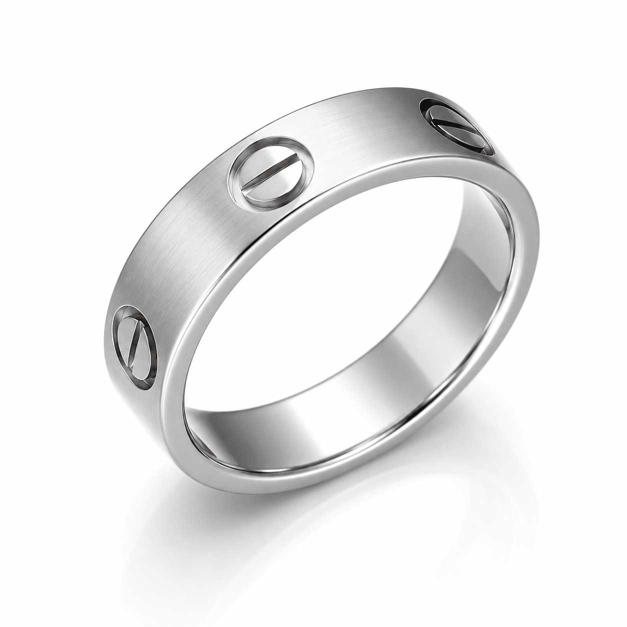 Cartier Love Ring Größe 54 Weißgold 750