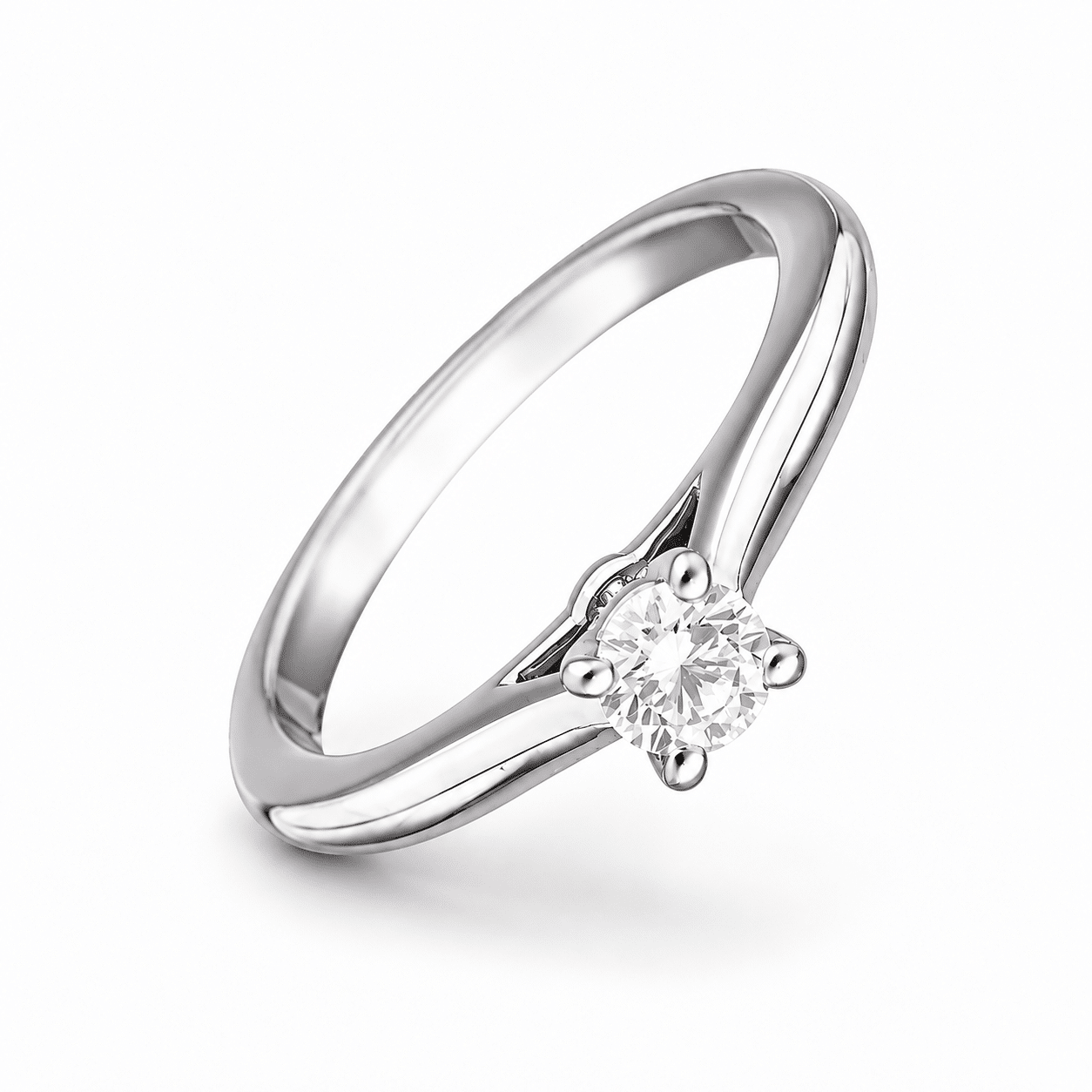 Cartier 1895 Solitaire Ring Platin 950 Größe 55 – 0,30 ct VVS2