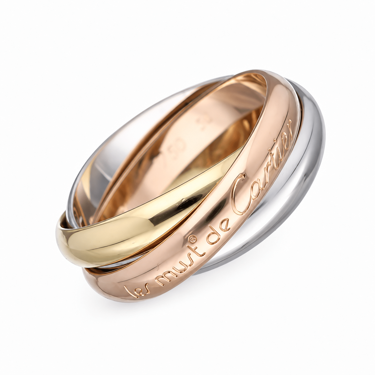 Cartier Trinity Classic Ring Gold 750 Größe 54