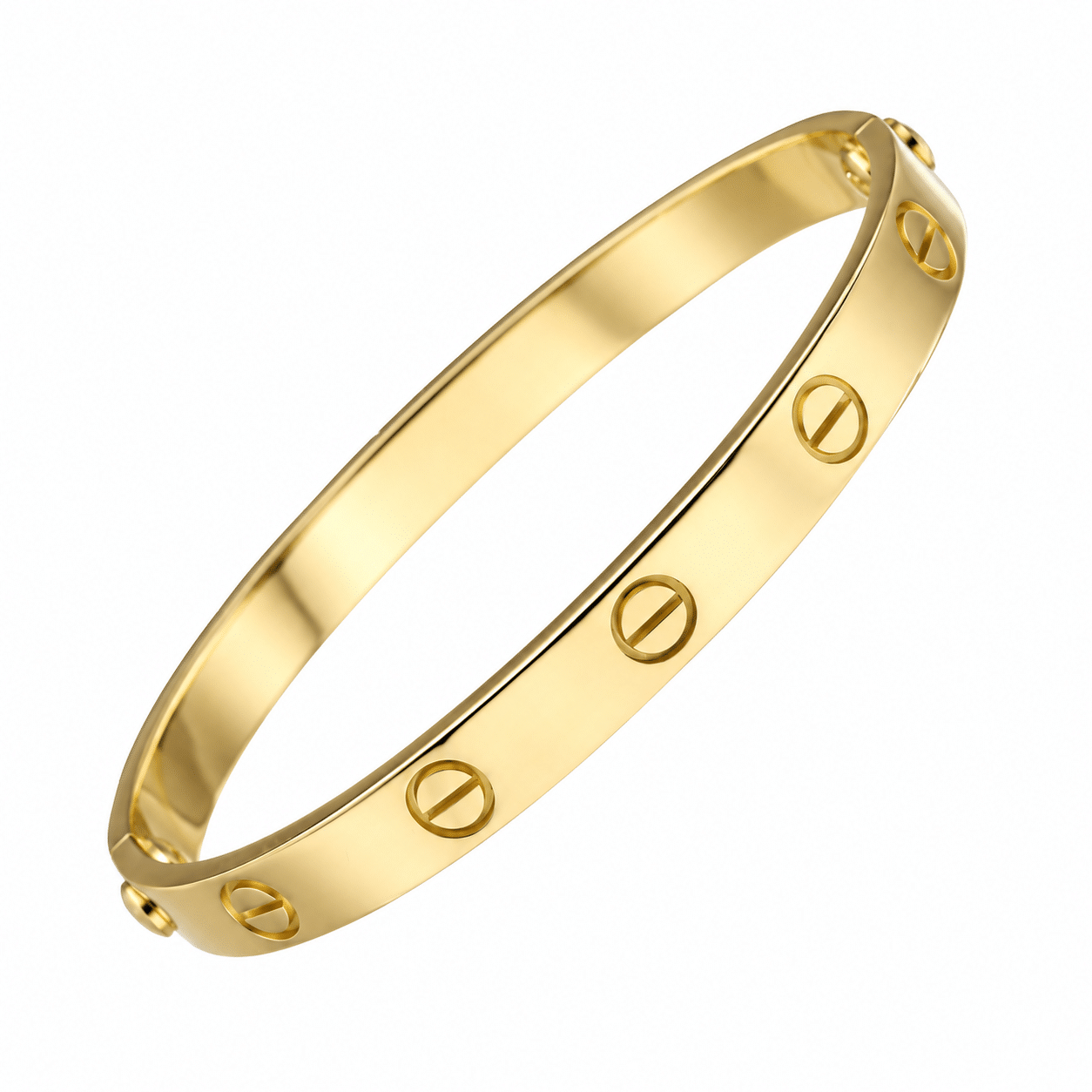 Cartier Love Armreif Gelbgold 750 Größe 17