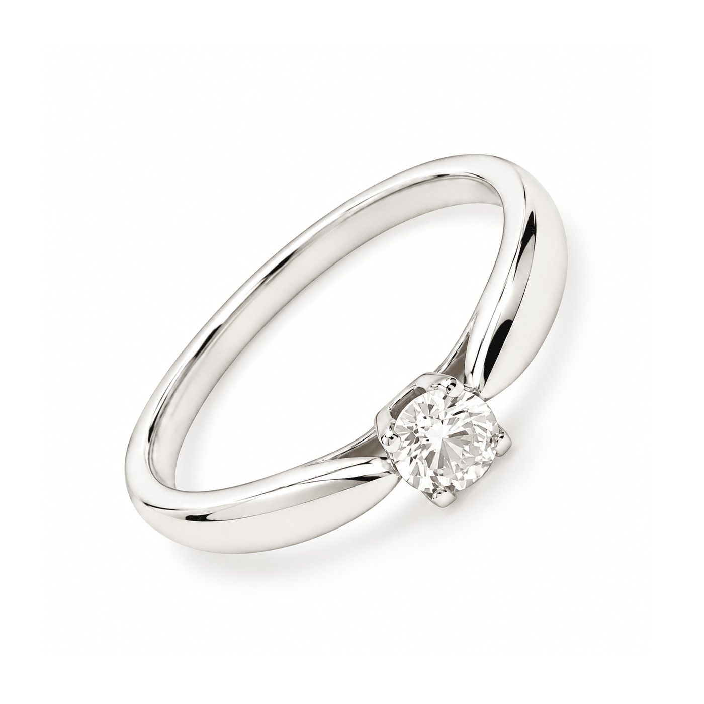 Tiffany & Co. Harmony Ring Größe 52 0.29 ct VS2 G Platin 950