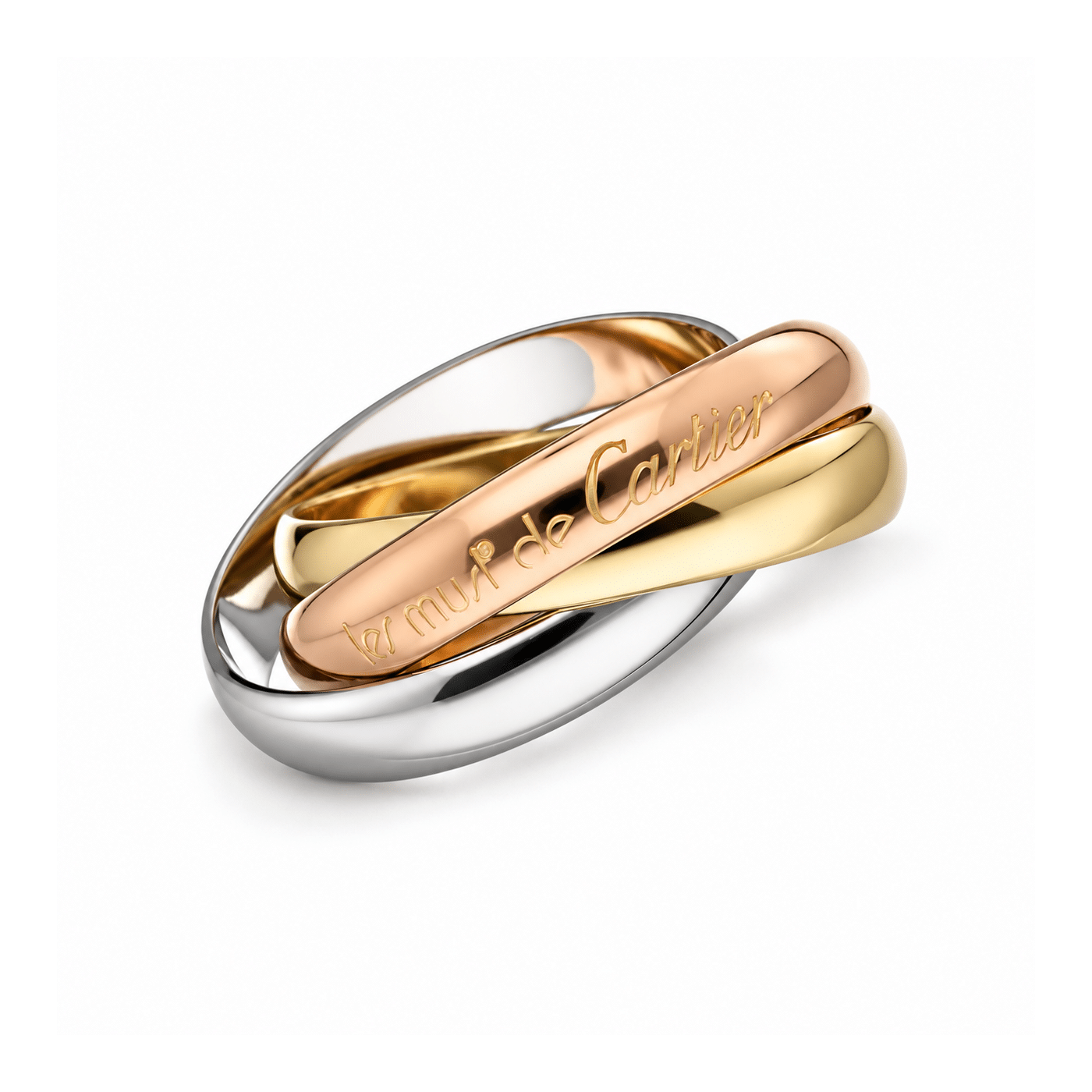 Cartier Trinity Classic Ring Gold 750 Größe 52
